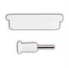 Kit Anti - Polvo para iPhone 4, 4S, iPod  - Blanco