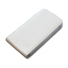 Dolce Vita Flip Style Funda de Cuero para iPhone 4 / 4S - Blanca