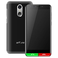 Teléfono para Mayores Artfone Smart 500 - 4G, SOS - Negro