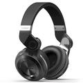 BLUEDIO T2+ Auriculares estéreo inalámbricos Bluetooth 4.1 con micrófono - Negro