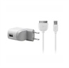 Belkin F8Z630cw04 Cargador de Viaje para iPad 2, iPad 3, iPhone 4, 4S, iPod 