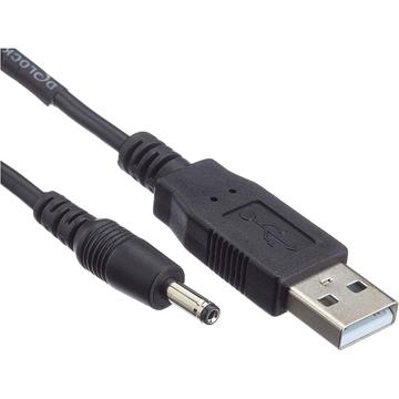 Cable USB DeLock con conector de alimentación de 3,5 mm - 1,5 m