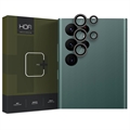 Protector de Lente de Cámara Hofi Camring Pro+ para Samsung Galaxy S22 Ultra 5G - Borde Negro