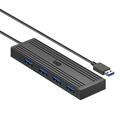KAWAU H305-120 Alta Velocidad 4-Puertos USB Hub USB 3.0 Splitter Expansor para Portátil, Pendrive, Keyborad