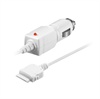 Cargador de Coche iPhone, iPhone 3G, 3GS, iPhone 4, iPhone 4S - Blanco