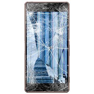 Sony Xperia Z3 Reparación de la Carcasa Frontal y LCD - Cobre