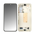 Carcasa Frontal & Pantalla LCD GH82-30480B para Samsung Galaxy S23 5G - Crema