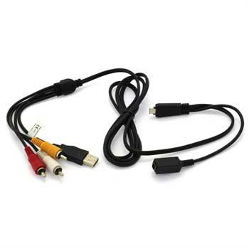 Cable USB / AV VMC-MD3 para Sony Cyber-Shot VMC-MD3