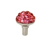 Tapa Anti-Polvo Sushimi 3,5mm - Bola Mini de Cristal - Rosa