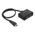 Delock HDMI Divisor de video/audio