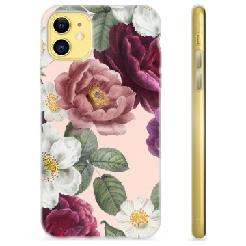 Funda de TPU para iPhone 11 - Flores Románticas