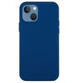 Funda de Silicona Liquid para iPhone 15 Plus - Azul
