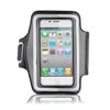 Naztech Brazalete para iPhone 4 / 4S - Negro / Plateado