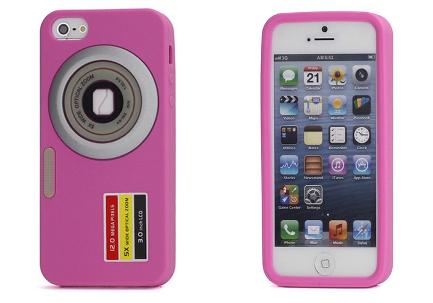 Digital camera case for iPhone 5