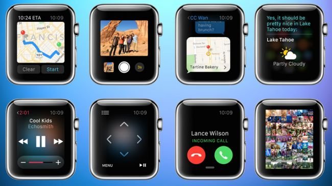 Todas las aplicaciones del Apple Watch