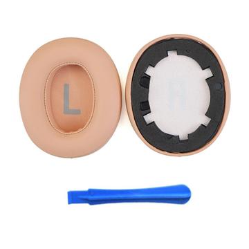 1 juego de almohadillas de cuero para JBL Tune 700BT / 710BT / 750BTNC / 760NC / 770NC - Rosa