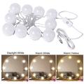 10-LED Cadena de Luz para Espejo / Luz USB para Espejo de Maquillaje