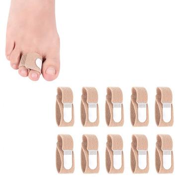 Paquete de 10 lazos de nylon para alisar dedos - Talla M