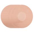 10 pezoneras desechables de tejido transpirable, unisex - redondas