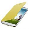 Funda con Tapa EF-FI950BYEG para Samsung Galaxy S4 I9500 - Amarillo