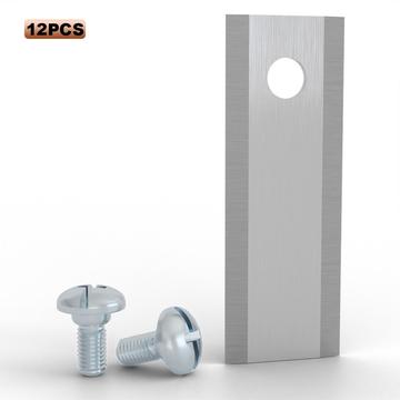 Paquete de 12 cuchillas de recambio para robots cortacésped Stiga Serie A y G