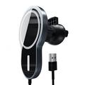 15W inalámbrico magnético adsorbible Magsafe carga rápida del coche de ventilación cargador para iPhone 12/13/14/15/16