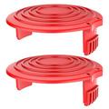 2 Piezas. RS0011 Tapa de Carrete de Repuesto para Cortacéspedes Black & Decker