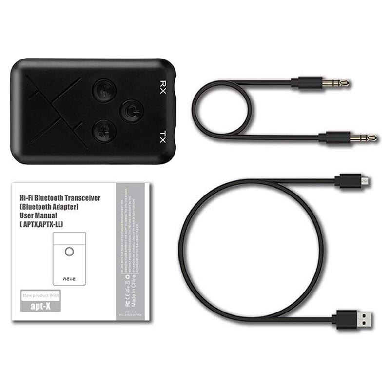 Transmisor/Receptor de audio Bluetooth® de Hama, adaptador 2 en 1, negro -  Auriseo