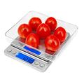 2000g/0.1g Balanza Digital de Bolsillo Balanza de Alimentos para Cocina con Pantalla LCD Retroiluminada