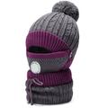 Gorro, Mascarilla y Calentador de Cuello de 3 Piezas de Invierno a Prueba de Viento