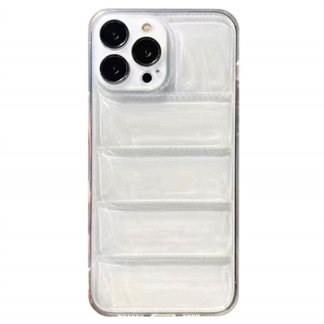 Funda Flexible 3D TPU para iPhone 14 Pro - Transparente