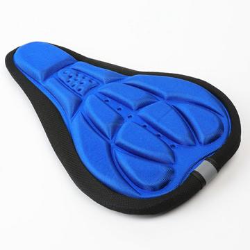 Funda acolchada 3D para sillín de bicicleta - Azul