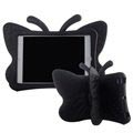 Carcasa Infantil 3D Antichoque para iPad Mini 2, iPad Mini 3 - Mariposa - Negro