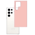 Carcasa de TPU 3MK Matt para Samsung Galaxy S23 Ultra 5G - Rosa