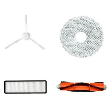 Juego de 4 unidades para el aspirador Dreame Bot L10s Ultra/S10 Pro - Cepillo principal, cepillo lateral, filtro HEPA, paño para fregona
