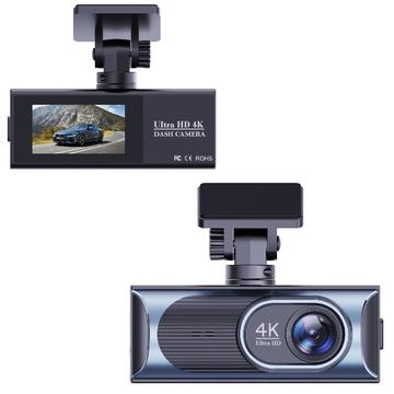 Dash Cam 4K de doble lente con seguimiento GPS