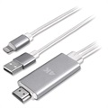 Adaptador 4smarts  Lightning / HDMI 4K UHD - iPhone, iPad, iPod - 1.8m