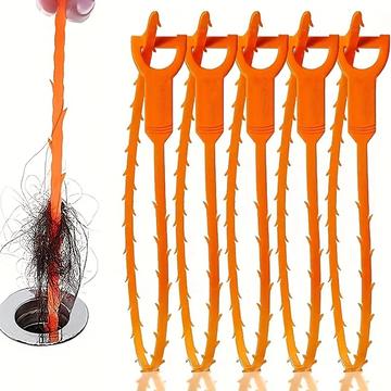 5 Pzs. Gancho de polipropileno para dragado de alcantarillas - 51cm - Naranja