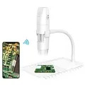 WiFi Microscopio digital con soporte - 50X-1000X - Blanco