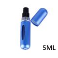 Mini Botella de Spray de Perfume Portátil - 5ml - Azul