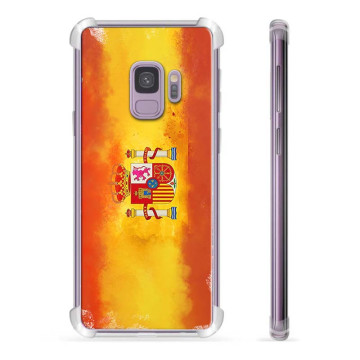 Funda híbrida para Samsung Galaxy S9 - Bandera de España