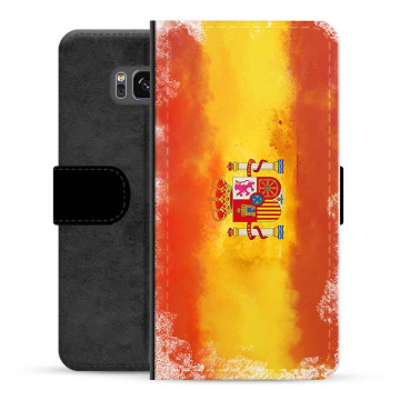 Funda Flip Premium Samsung Galaxy S8+ - Bandera de España