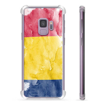 Funda híbrida Samsung Galaxy S9 - Bandera de Rumanía