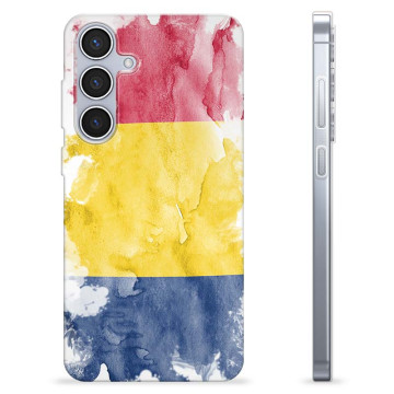 Funda TPU Samsung Galaxy S24+ - Bandera de Rumanía