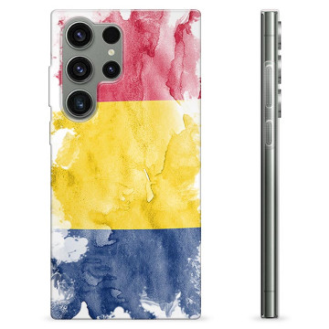Funda TPU Samsung Galaxy S23 Ultra 5G - Bandera de Rumanía