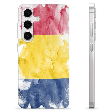 Funda TPU Samsung Galaxy S24 - Bandera de Rumanía