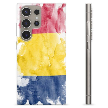 Funda TPU Samsung Galaxy S24 Ultra - Bandera de Rumanía