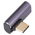 Adaptador USB 4.0 Tipo-C de 90-grados - 40Gbps