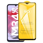 Protector de Pantalla de Cristal Templado 9D para Samsung Galaxy M34 5G - Borde Negro