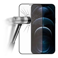 Protector de Pantalla de Cristal Templado 9D para iPhone 12 Pro Max - Borde Negro